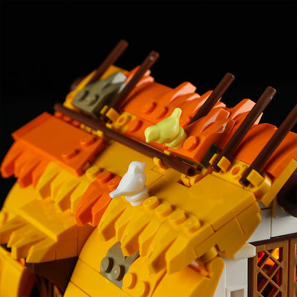 Lumibricks water mill 1278PCS