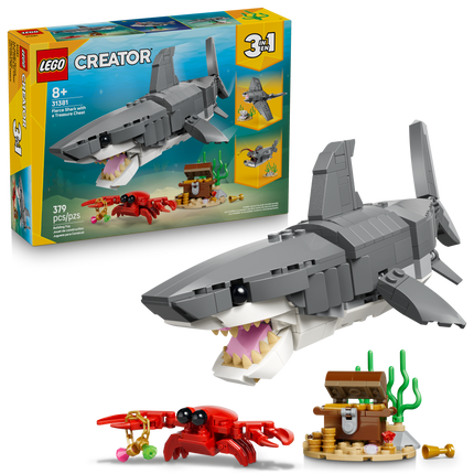 Lego Creator 31381 The Fierce Shark and the Treasure Chest