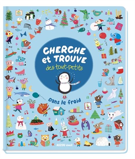 Cherche et trouve des tout-petits, dans le froid De katie saunders
