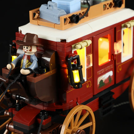 Lumibricks Western Stagecoach 293PCS