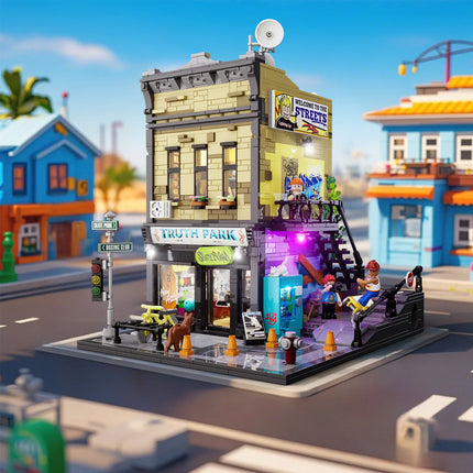 Lumibricks Skateboard Shop 1573PCS