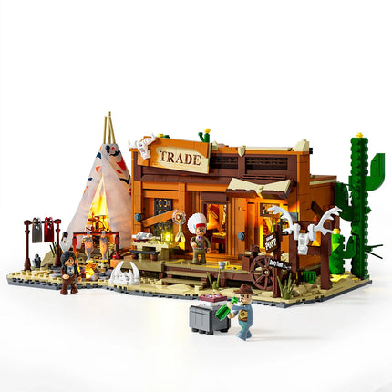 Lumibricks Western Fur Trading Post