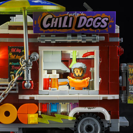 Lumibricks Chili Dog Trailer 515PCS