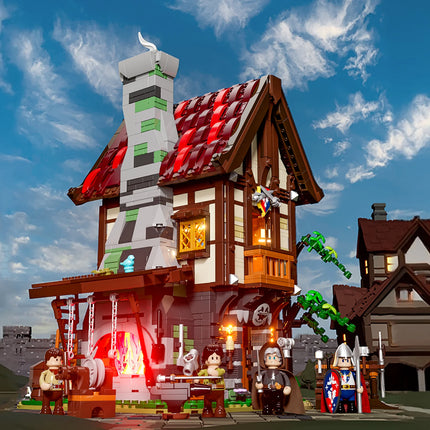 Lumibricks Forge House 1595PCS