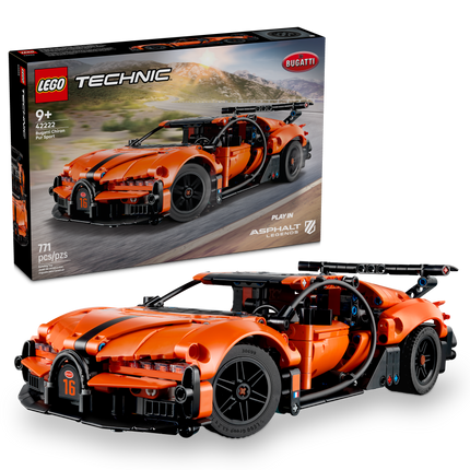 Lego Technic 42222 L’hypervoiture de Bugatti Chiron Pur Sport
