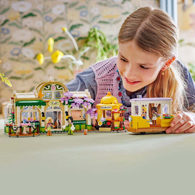 Lego Friends 42671 Le café aux plantes et le fleuriste