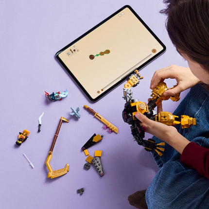 Lego Ninjago 71839 Le robot de combat de Spinjitzu d’Arin