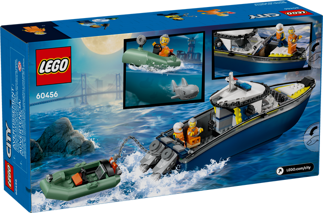 Lego City 60456 La poursuite en bateau de police