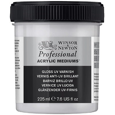 Vernis Pour Acrylique Winsor & Newton, Fini Brillant, 225 Ml
