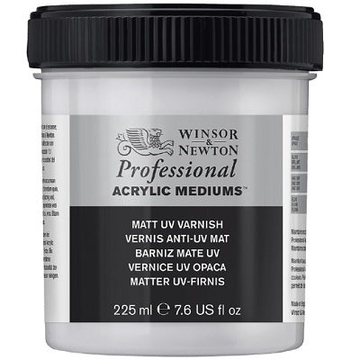 Vernis Pour Acrylique Winsor & Newton, Fini Mat, 225 Ml