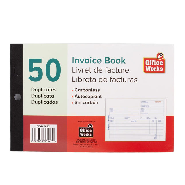 Livret de factures NCR2 copies 5.5"X8.5"