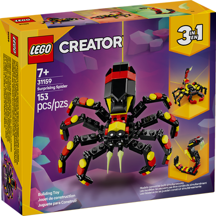 LEGO® Creator Wildlife: Amazing Spider Playset 31159