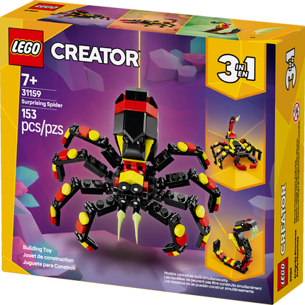 LEGO® Creator Wildlife: Amazing Spider Playset 31159