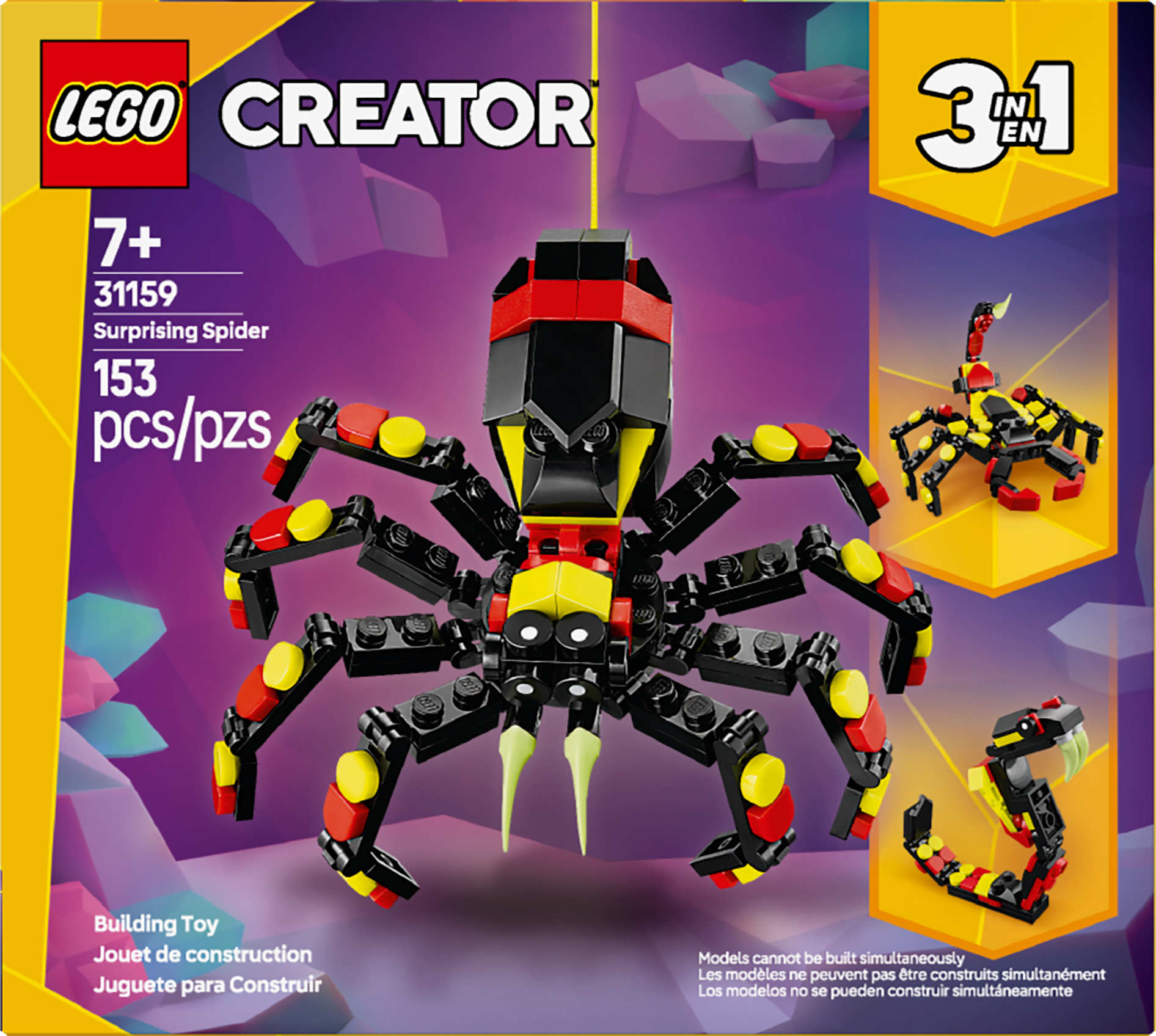 LEGO® Creator Wildlife: Amazing Spider Playset 31159 – La Griffunrie