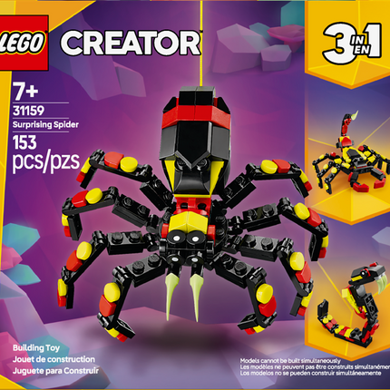 LEGO® Creator Wildlife: Amazing Spider Playset 31159
