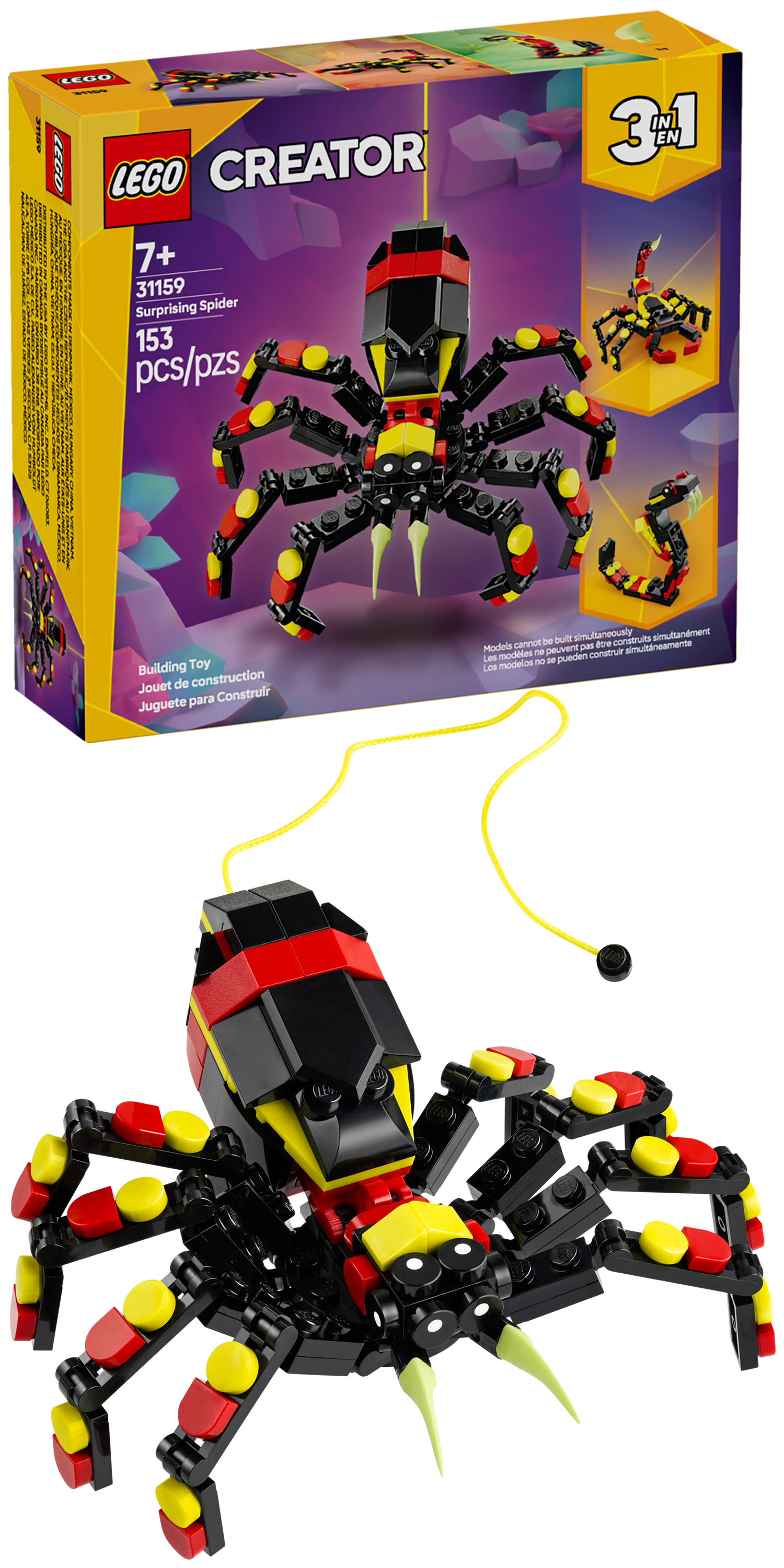 LEGO® Creator Wildlife: Amazing Spider Playset 31159 – La Griffunrie