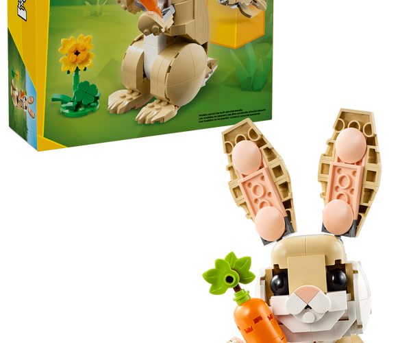 LEGO® Creator 3in1 Cute Bunny, Toy, Animal Playset 31162 – La