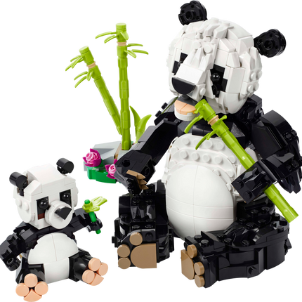LEGO® Creator 3in1 Wildlife: Panda Family Toy Set 31165