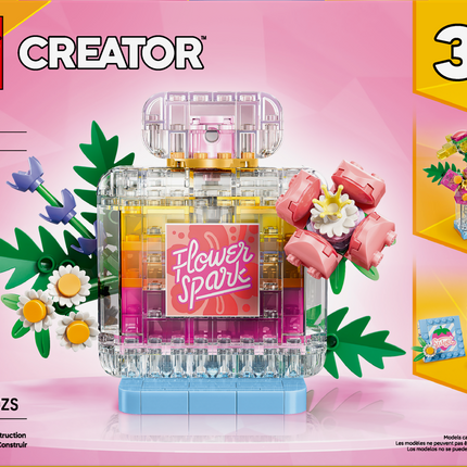 LEGO® Creator 3-in-1 Floral Perfume Bottle 31383