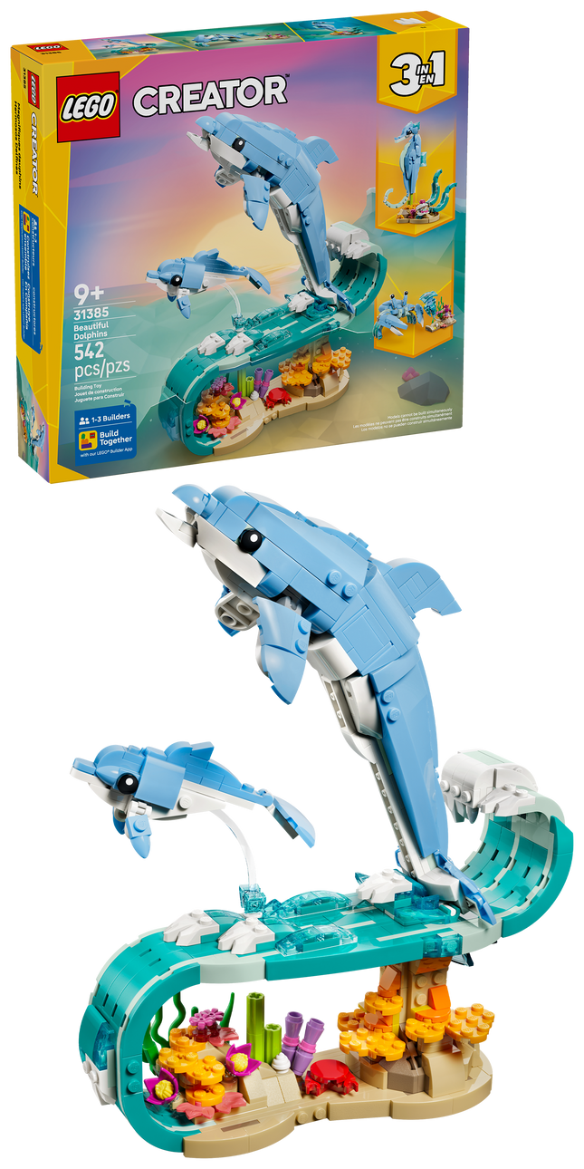 Lego Creator 31385 Sea Animals: Magnificent Dolphins