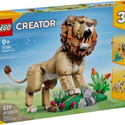 LEGO® Creator Wild Animals: The Majestic Lion 31386