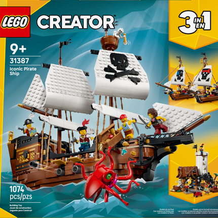 LEGO® Creator 3in1 Iconic Pirate Ship 31387
