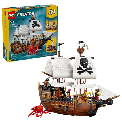 LEGO® Creator 3in1 Iconic Pirate Ship 31387
