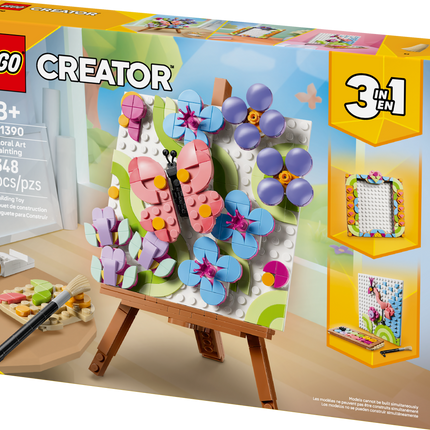 LEGO® Creator 3in1 Floral Pattern Wall Decor 31390