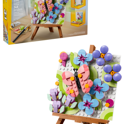 LEGO® Creator 3in1 Floral Pattern Wall Decor 31390