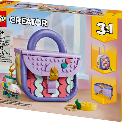 LEGO® Creator 3-in-1 Fashion Bag with Storage 31391