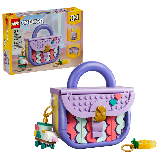 LEGO® Creator 3 en 1 Le Sac Mode avec Rangement  31391