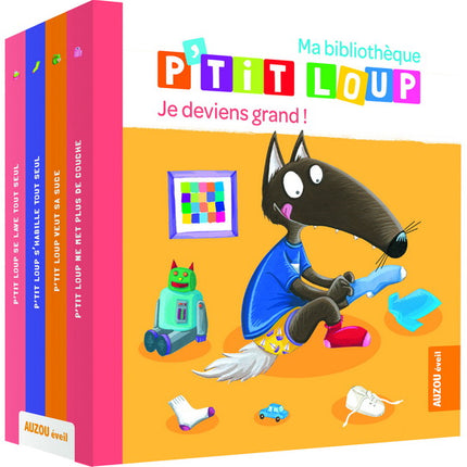 Ma bibliothèque P'tit loup : je deviens grand Cof. 4 vls