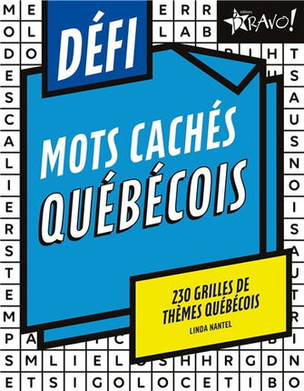 Mots cachées Québécois - Défi