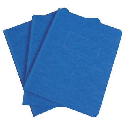 Presstex® Reinforced Presentation Cover, Side Bound, 11 x 8-1/2" Royal Blue
