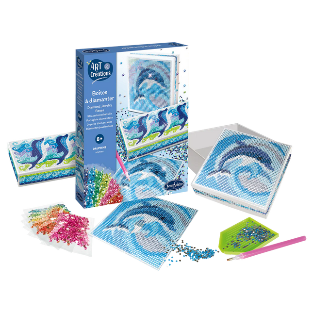 BOÎTES À DIAMANTER - DAUPHINS