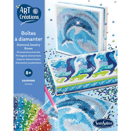 DIAMOND BOXES - DOLPHINS