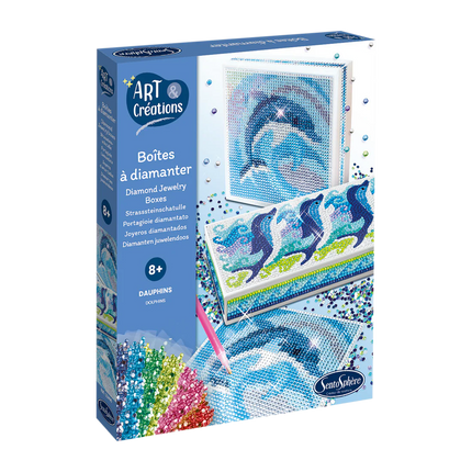 DIAMOND BOXES - DOLPHINS