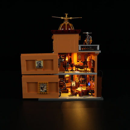 Lumibricks Steampunk Flying Club 1858PCS