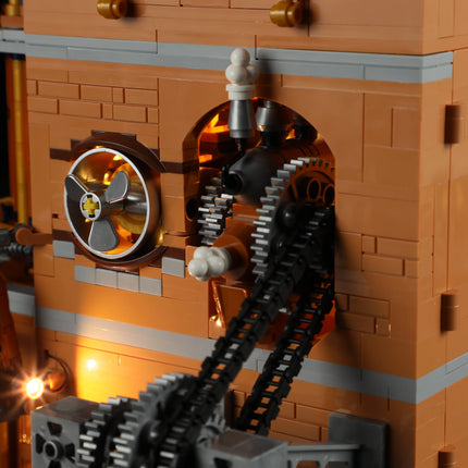 Lumibricks Steampunk Flying Club 1858PCS