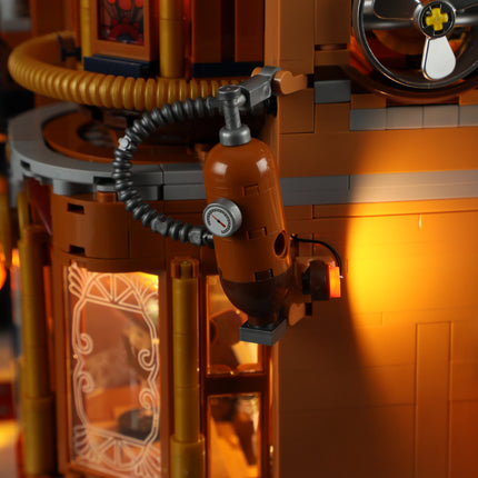 Lumibricks Steampunk Flying Club 1858PCS
