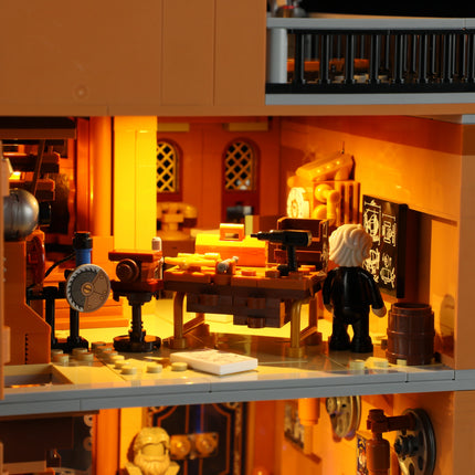 Lumibricks Steampunk Flying Club 1858PCS