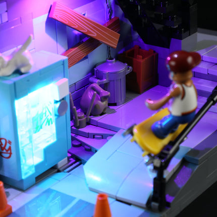 Lumibricks Skateboard Shop 1573PCS