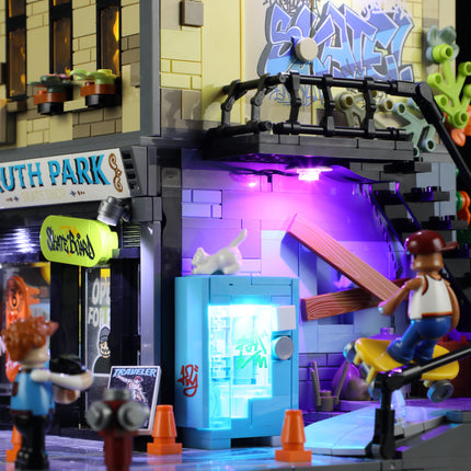 Lumibricks Skateboard Shop 1573PCS