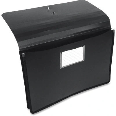 Chemise À Pochettes Extensibles De 5,25 Po, Format Légal/Lettre, 10 X 15 Po, Noir