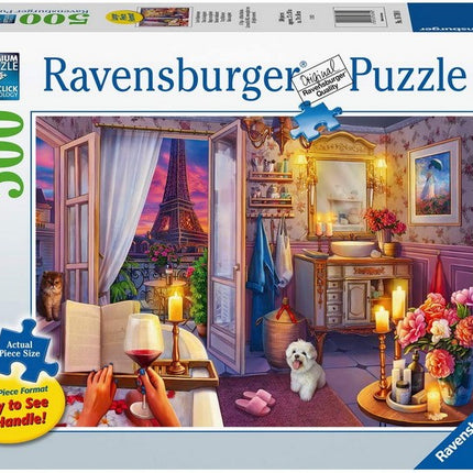 CT 500XL Ravensburger In the bathtub