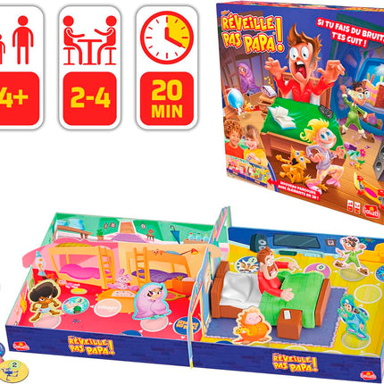 Jeu Réveille pas papa! Version française