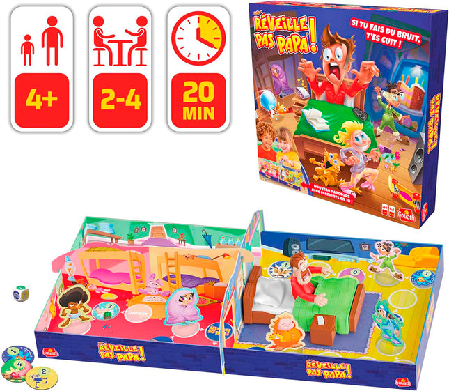 Jeu Réveille pas papa! Version française