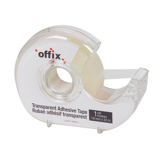 Ruban adhésif transparent Offix® avec dévidoir