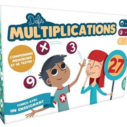 Défis multiplications : comprendre mémoriser et se tester !