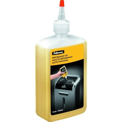 Fellowes Powershred Paper Shredder Oil, 12 oz